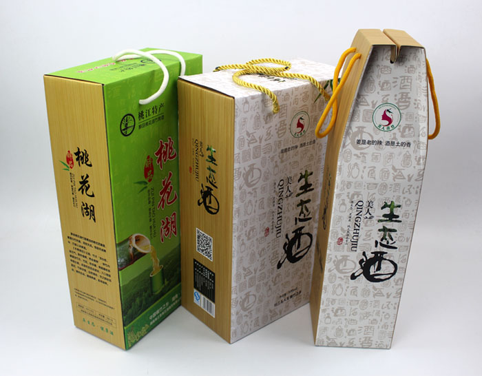 個(gè)性禮盒包裝讓“竹筒酒”身價(jià)倍增，長(zhǎng)沙包裝印刷廠再為桃江特產(chǎn)定制包裝